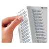 Avery Dennison Return Address Labels, .5"x1.75", PK2000 8667